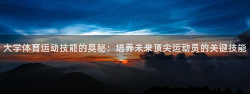 vsport体育官网下载平台注册流程视频：大学体育运